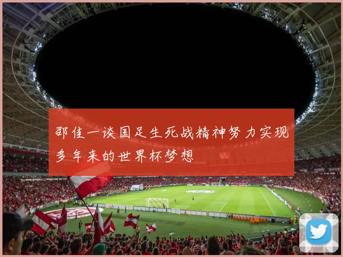 邵佳一谈国足生死战精神努力实现多年来的世界杯梦想